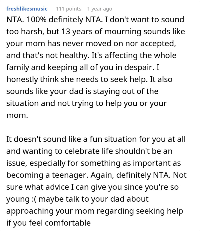 Teen Hasn't Celebrated A Single Birthday In 13 Years Because Her Twin Died At Birth, Finally Retaliates And It Makes Her Mom Furious