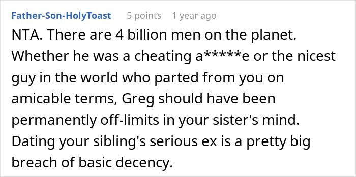 Woman Wonders &ldquo;AITA For Refusing To Be My Sister&rsquo;s MOH Because She&rsquo;s Marrying My Ex?&rdquo;