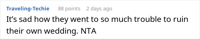 "All Hell Broke Loose": Guy Bails On Brother's Wedding Last Minute After They Suggest His Disabled Wife Stay With Babysitter