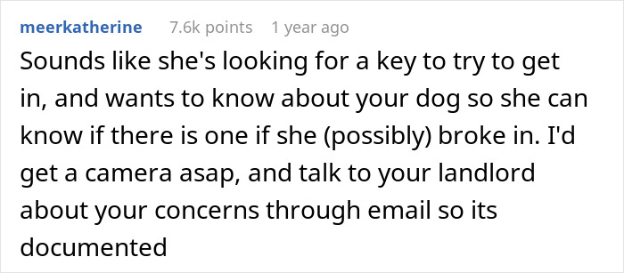 Woman Is Annoyed Her Neighbor Comes To Her Landing And Lurks, So She Swings Open The Door, Frightening Her And Causing Her To Fall