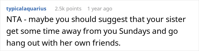 Expecting Mom Invites Sister Whose House Was Destroyed By Fire To Live With Her, But Gets Called Out For Having A Dull Life Expecting Mom Invites Sister Whose House Was Destroyed By Fire To Live With Her, But Gets Called Out For Having A Dull Life