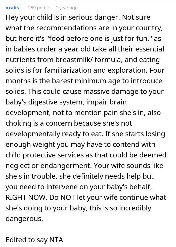 “She Lied”: Dad Tells Pediatrician The Truth About What His Wife Has Been Feeding Their 2-Month-Old Daughter “She Lied”: Dad Tells Pediatrician The Truth About What His Wife Has Been Feeding Their 2-Month-Old Daughter
