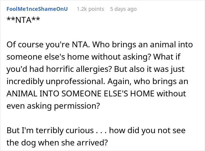 Babysitter Sneaks A Dog Into Her Clients&rsquo; Home Without Telling Them Beforehand, Gets Fired On The Spot