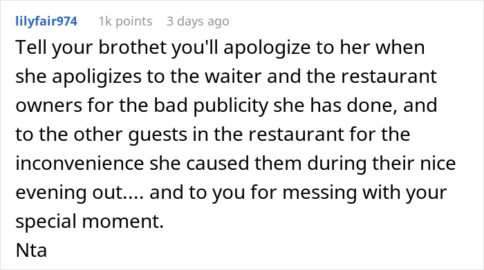 “You Just Assume Because I’m Vegan I Only Eat Salads?”: Sister Under Fire After Not Catering To Brother’s Vegan GF At Her Engagement Dinner “You Just Assume Because I’m Vegan I Only Eat Salads?”: Sister Under Fire After Not Catering To Brother’s Vegan GF At Her Engagement Dinner