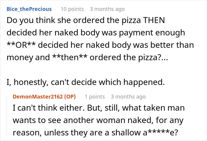 Karen Answers The Door Naked, Believing That She&rsquo;ll Receive Her Pizza Order For Free