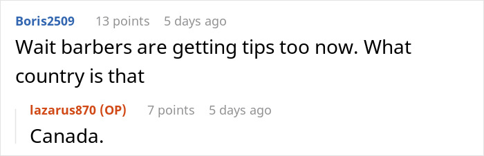 Guy Always Leaves A $5 Tip On His $20 Haircut, And His Barber Seems Very Disappointed