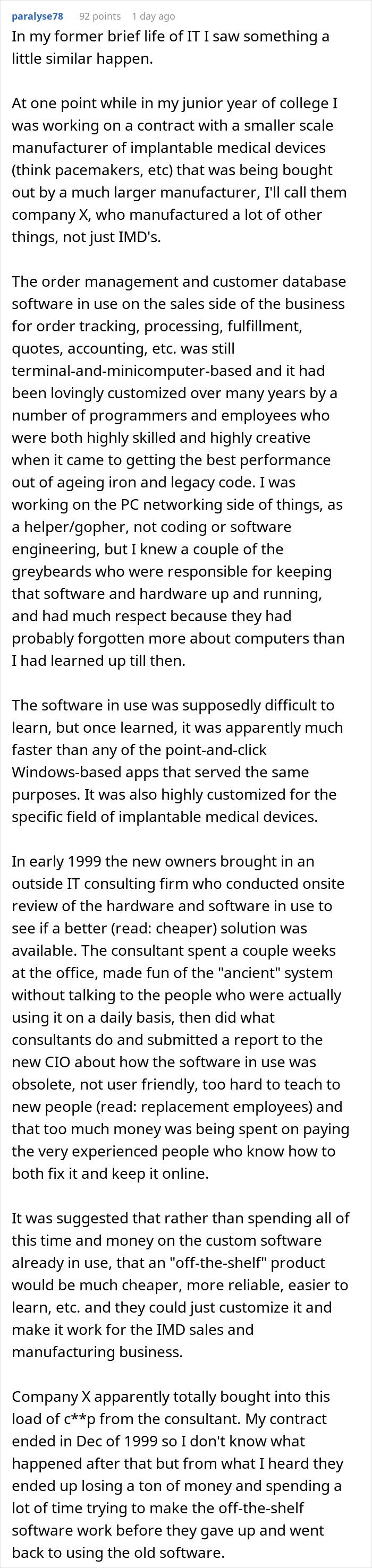 Person Maliciously Complies With HQ’s Demand To Teach “Their Guy” A Year’s Worth Of IT In Just One Week Person Maliciously Complies With HQ’s Demand To Teach “Their Guy” A Year’s Worth Of IT In Just One Week
