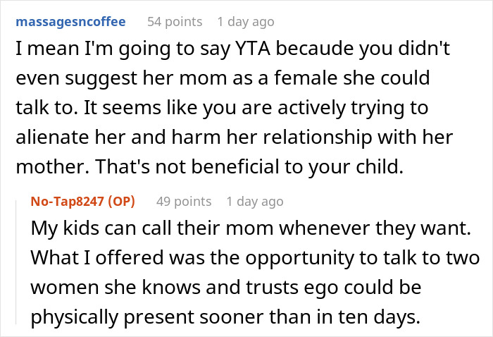 Guy Gets Called A Jerk For “Leaving Out” His Ex From 10 Y.O. Daughter’s “First Period” Milestone Guy Gets Called A Jerk For “Leaving Out” His Ex From 10 Y.O. Daughter’s “First Period” Milestone