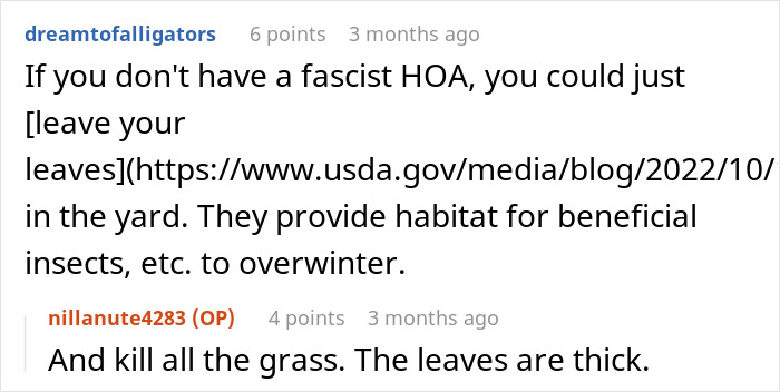 Man Buys The Rights To His Neighbors' Leaves To Mess With Leaf Collection Company's Ridiculous Rules By Building A Giant Pile Man Buys The Rights To His Neighbors' Leaves To Mess With Leaf Collection Company's Ridiculous Rules By Building A Giant Pile