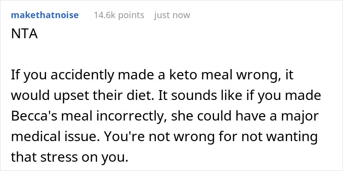 Woman Asks &ldquo;[Am I The Jerk] For Making Homemade Food For Everyone Except My Brother's Stepdaughter?&rdquo;
