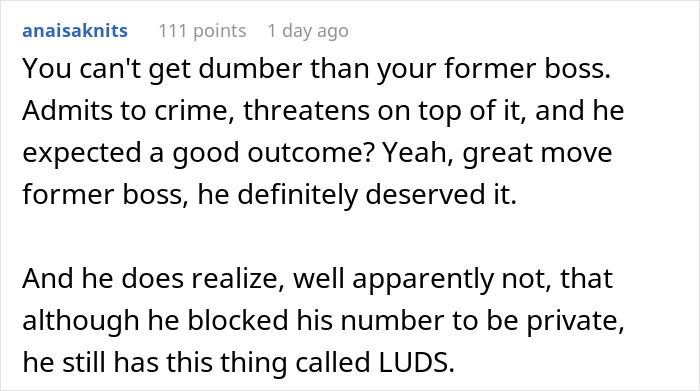 People Are Cracking Up At This Story Of A Person Who Got Wrongly Accused Of Snitching On Their Boss And Decided To Actually Do It People Are Cracking Up At This Story Of A Person Who Got Wrongly Accused Of Snitching On Their Boss And Decided To Actually Do It