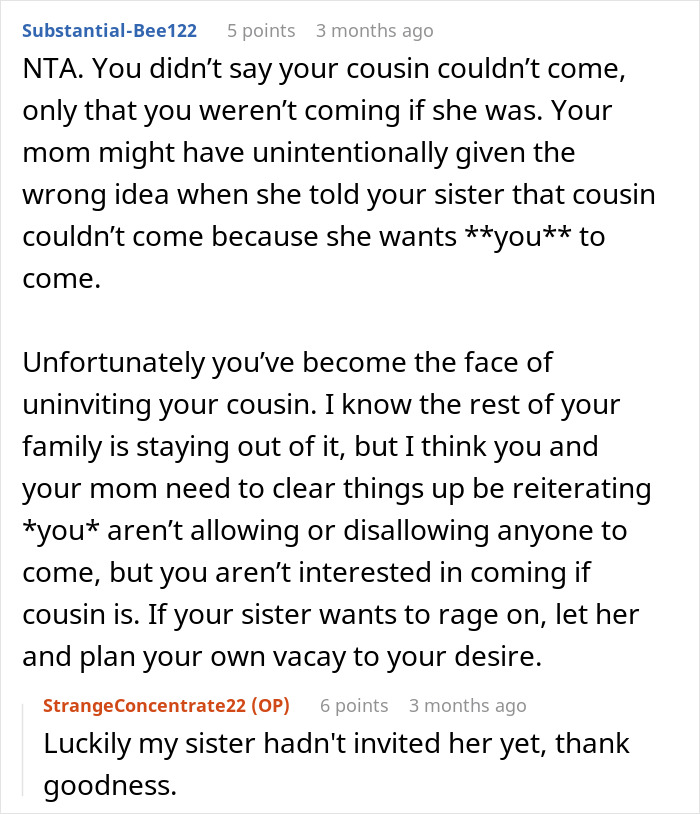 "She Was Raging": Woman Says She'll Join Family Vacation Only Without Cousin's Little Kids, Gets Told Off By Relatives