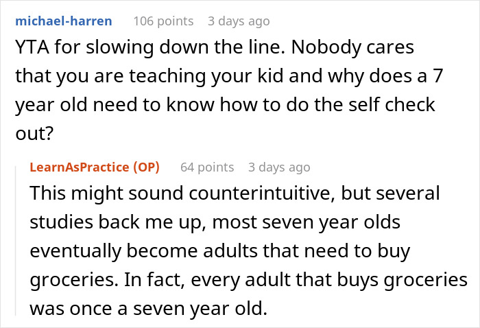 "I Thought That Was Incredibly Rude And Uncalled For": Woman Loses It At This Parent In A Store Who Let Their Kid Use The Self-Checkout