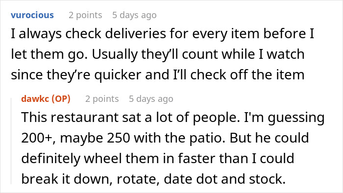 Vendor Won&rsquo;t Credit Missing Item Due To &ldquo;Strict Policy,&rdquo; Restaurant Manager Maliciously Complies