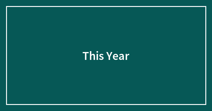 This Year