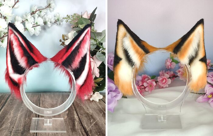 I Create Ears And Tails Of Faux Fur (7 Pics)