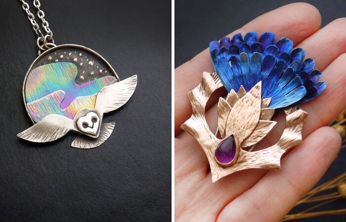 I Create Jewelry With Titanium (17 Pics)