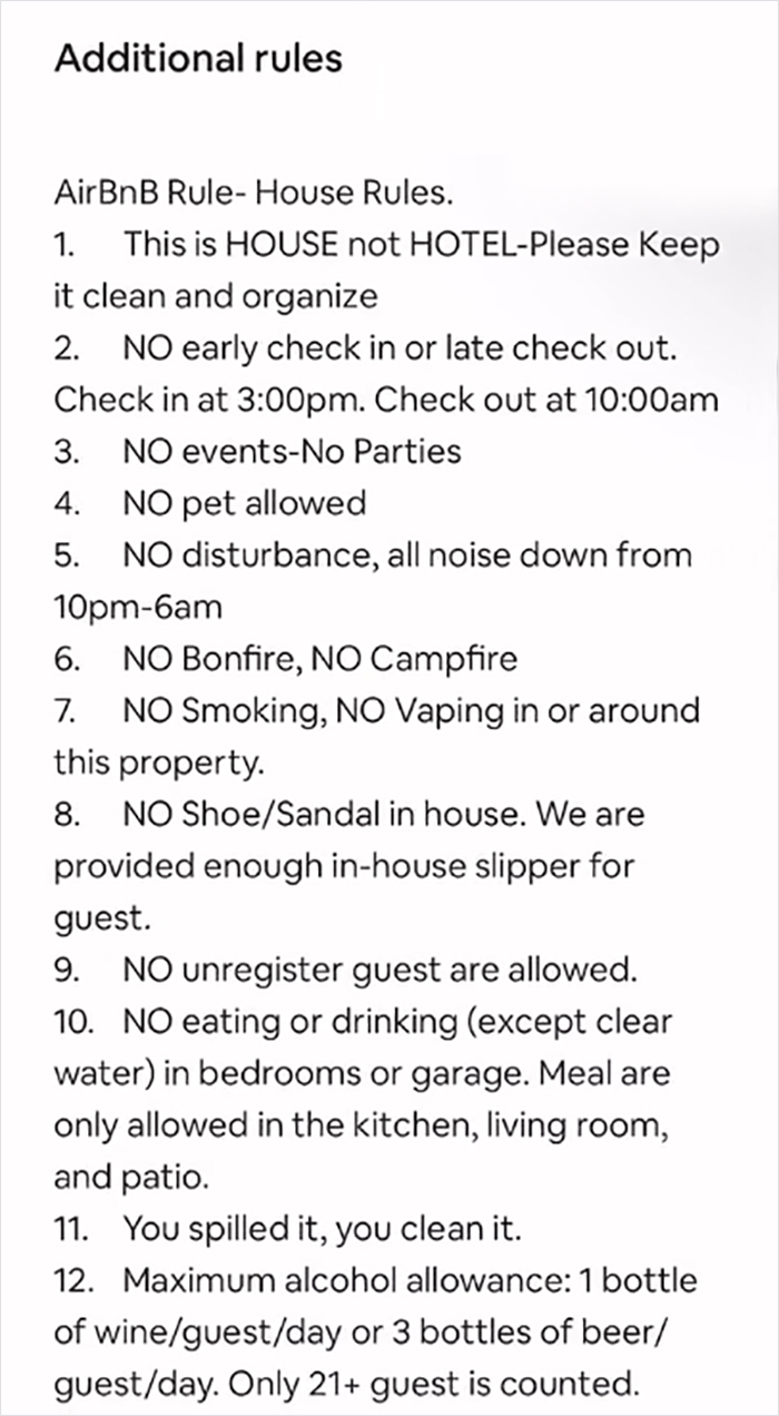 "If You Breathe Too Loud It's $80/Per Breath": People React To A Ridiculous List Of Rules And Upcharges At This Airbnb "If You Breathe Too Loud It's $80/Per Breath": People React To A Ridiculous List Of Rules And Upcharges At This Airbnb