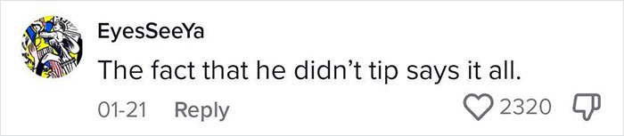 "I'm At A Place Of Employment, Not Here To Play": Server Shuts Down Customer Who Tried To Turn His Tip Into Content For Their Video