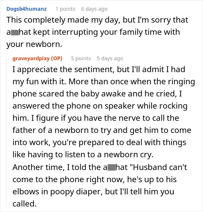 New Dad Can't Get His 22-Year-Old Boss To Approve His Paternity Leave, Comes Up With A Genius Malicious Compliance Plan New Dad Can't Get His 22-Year-Old Boss To Approve His Paternity Leave, Comes Up With A Genius Malicious Compliance Plan