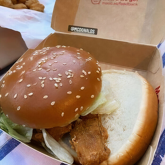 This Instagram Account Continues To Find McDonald's Most 'Senget' Burgers (50 New Pics)