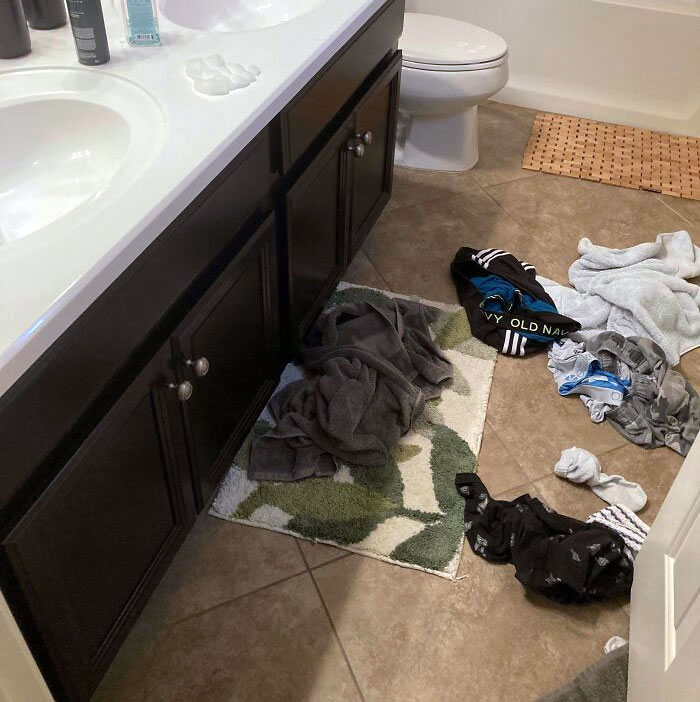 My Brother Always Makes My Poor Mom Clean His After Him