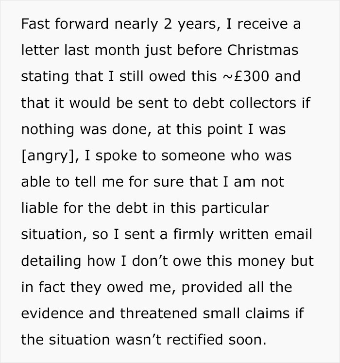 Person Is Annoyed When They &ldquo;Inherit&rdquo; A House From Aunt And Get Hounded By Housing Association For Rent Money When In Fact They Owe Them $240
