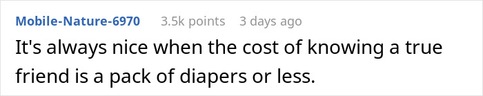 'Friend' Blocks Grieving Woman Because She Didn't Contribute To Her Diaper Fund, It Prompts People To Share Their Stories Of Fake Friends