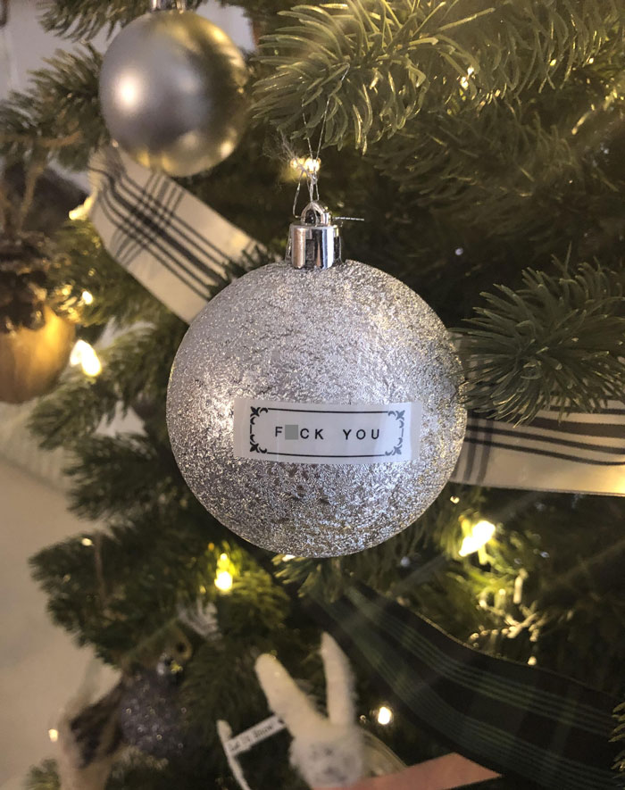 I Sneak This Ornament Onto My Wife’s Meticulously Decorated Tree Every Christmas... She Has Yet To Notice In 3 Years