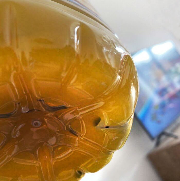 Spent The Last 3 Days Looking For My AirPods And Then My 2-Year-Old Tells Me To Look At The Orange Juice