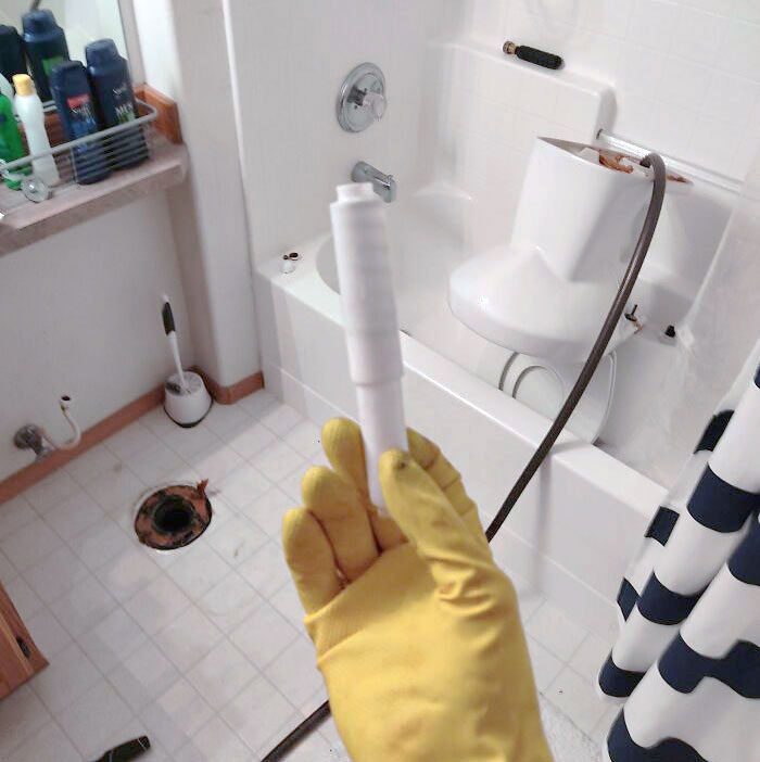 My 6-Year-Old Flushed Down The Toilet-Roll Holder