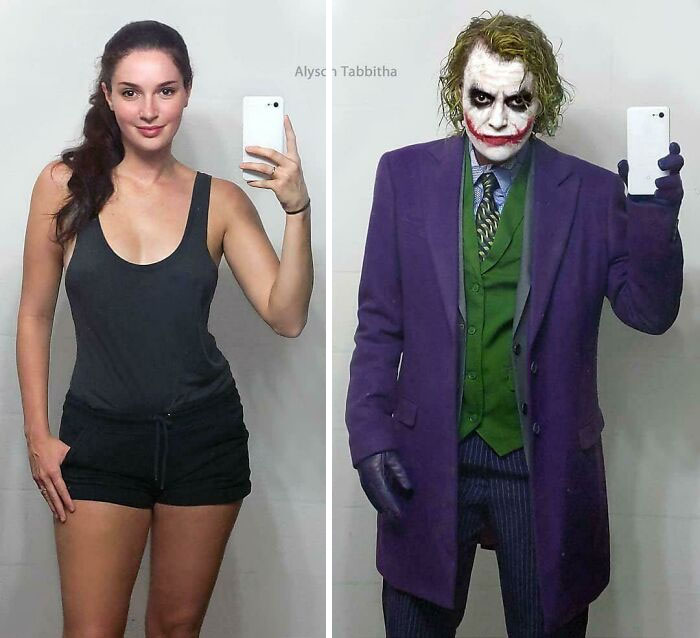 Alyson Tabbitha As Dark Knight Joker