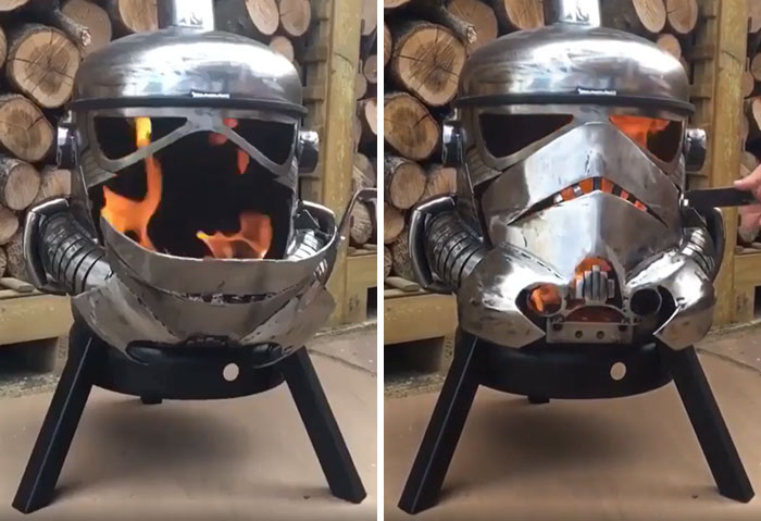 Stormtrooper Wood Burner