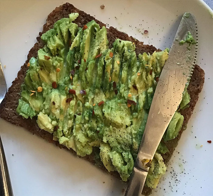 Replace Jam With Avocado Spread
