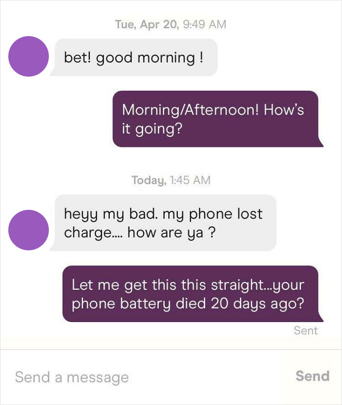 That Phone Must Be Super Slow To Charge! A.k.a. The Absolute Audacity