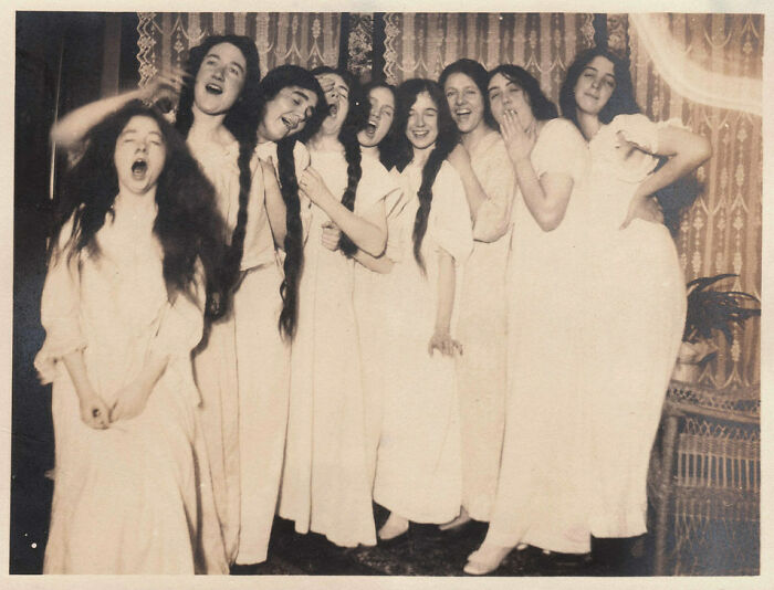 Another Fun Teen Slumber Party C1915