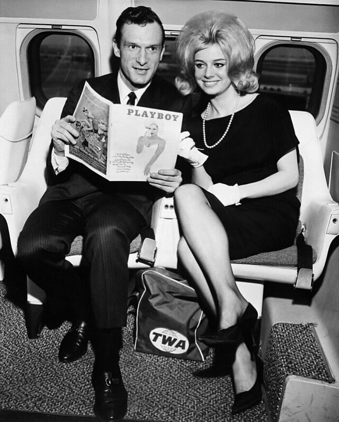 En 1955, Playboy publicó una historia que describía un futuro en el que la homosexualidad era la norma, la heterosexualidad estaba proscrita y las turbas antiheterosexuales marchaban por las calles