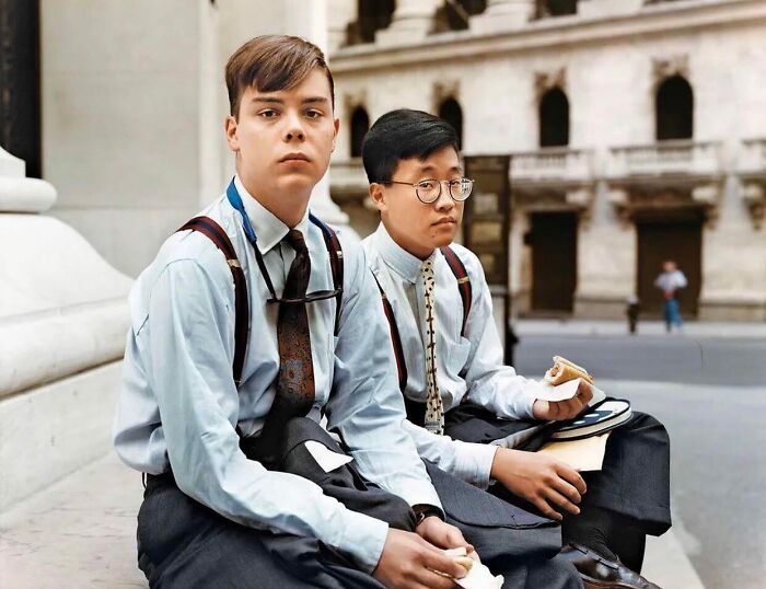 Summer Interns (Commonly Referred To As ”hey You!” By Colleagues), At Wall Street In 1987