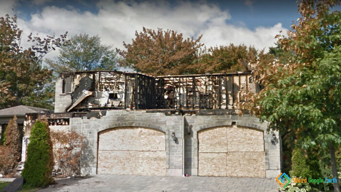 "Remnants Of A Home". Location: Quebec City, Quebec, Canada