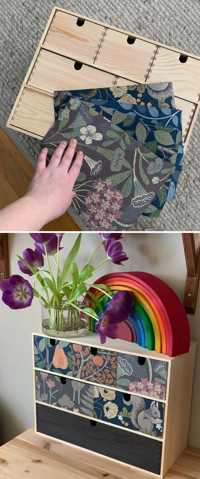 I Made The Kids Moppe A Bit More Fun With Wallpaper