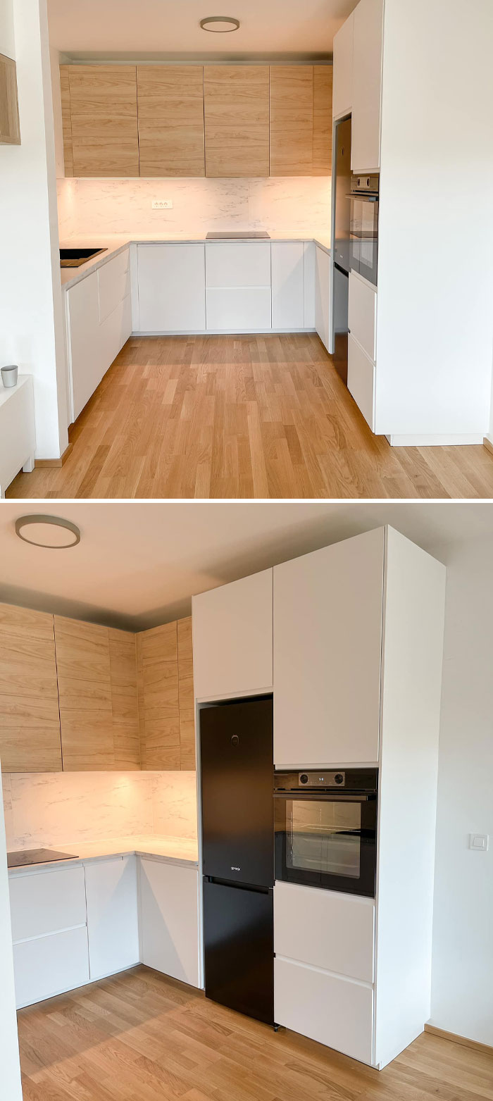 This Is Our New IKEA Method Kitchen. My Husband Assembled The Whole Kitchen By Himself, It Took A Month But He Did It