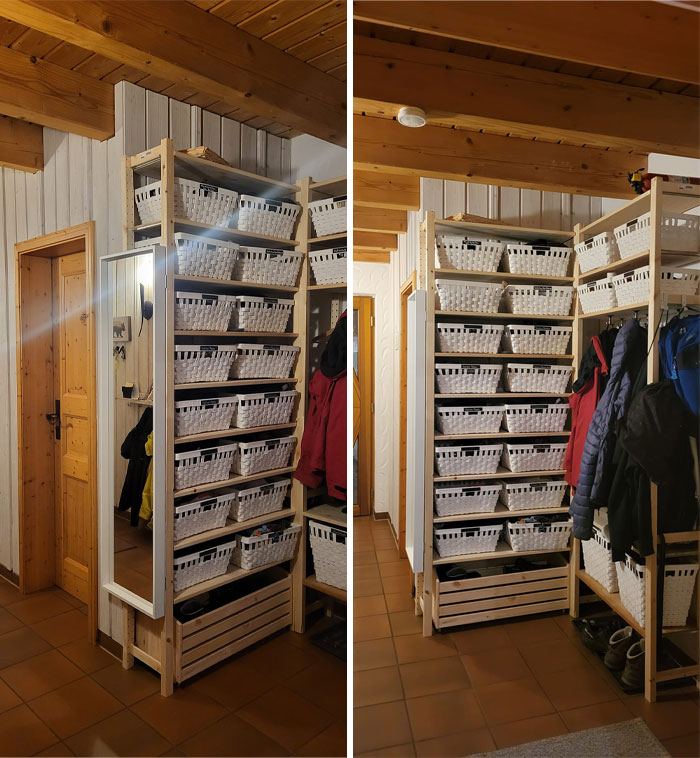 Just Wanted To Show You My New All IKEA Hallway. So Much More Space Than Before