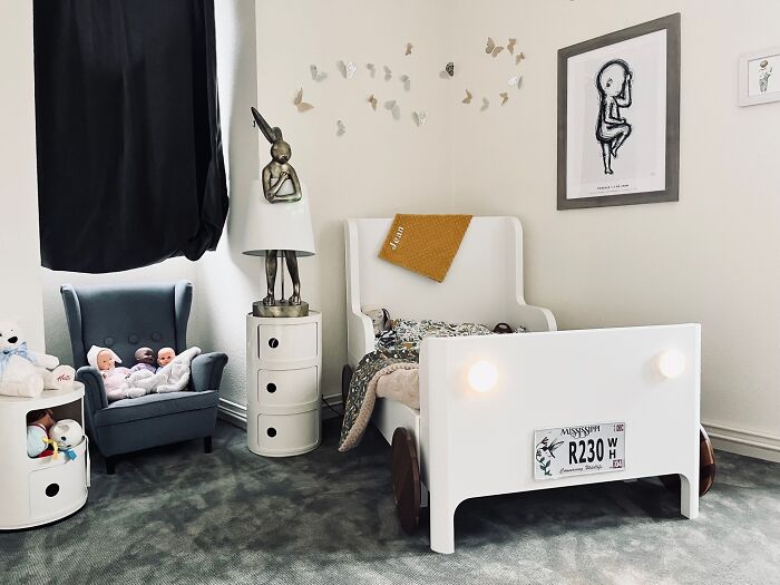 Our Little Boy Loves His Bed