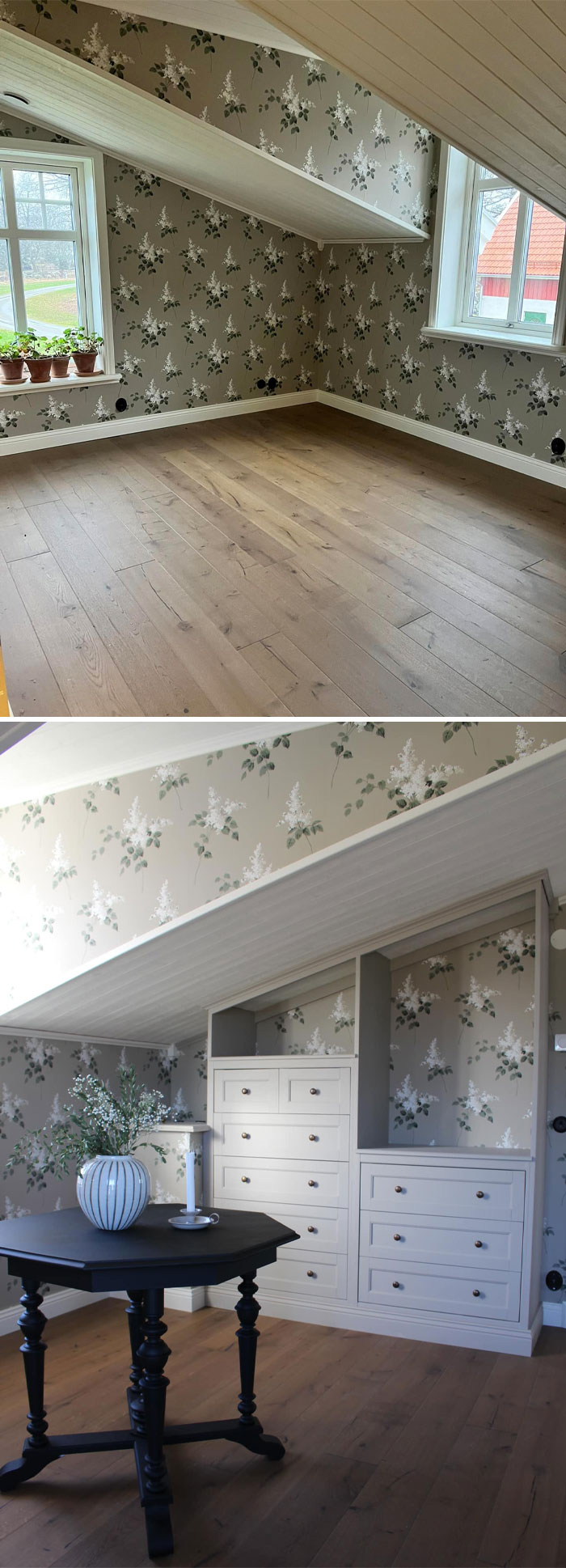 Now Our Walk-In Closet Is Finished With Chests From IKEA, A Little Fix And Just The Finishing Touches