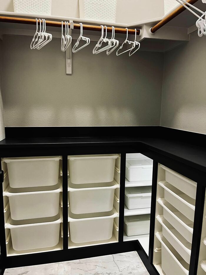 IKEA Trofast For The Win. I Made These Extra Storage With Trofast System In Kid’s Closets
