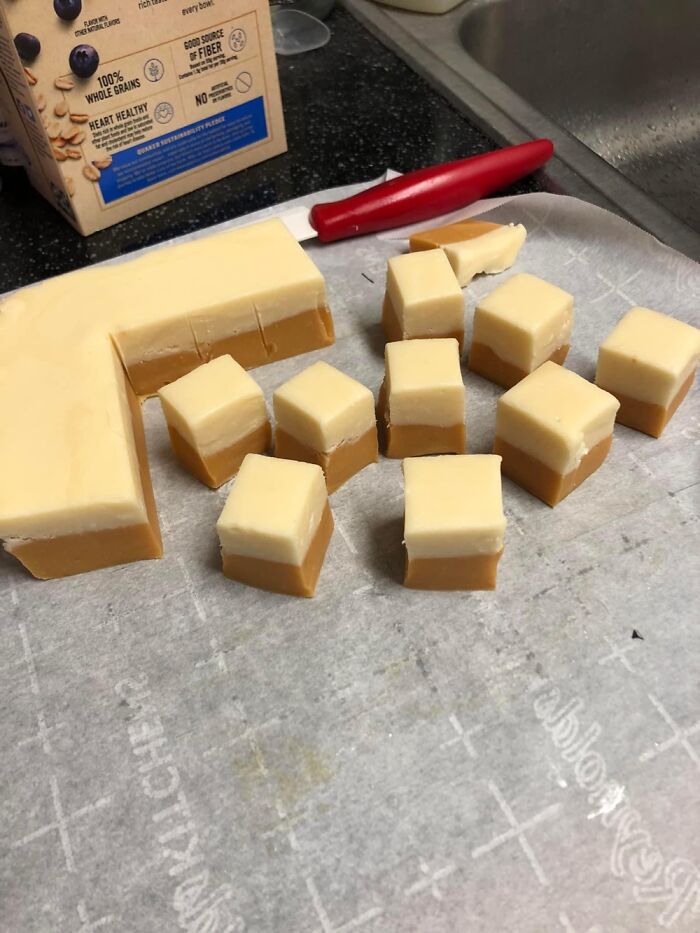 Made Harry Potter Butter Beer Fudge