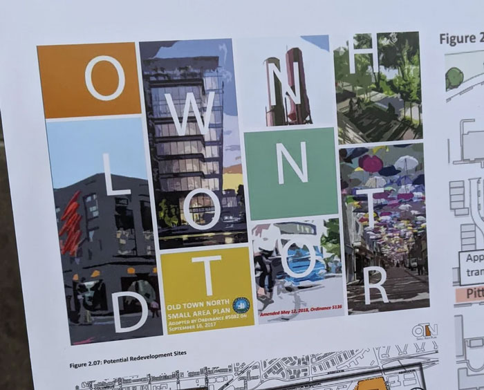 This Logo For "Old Town North"