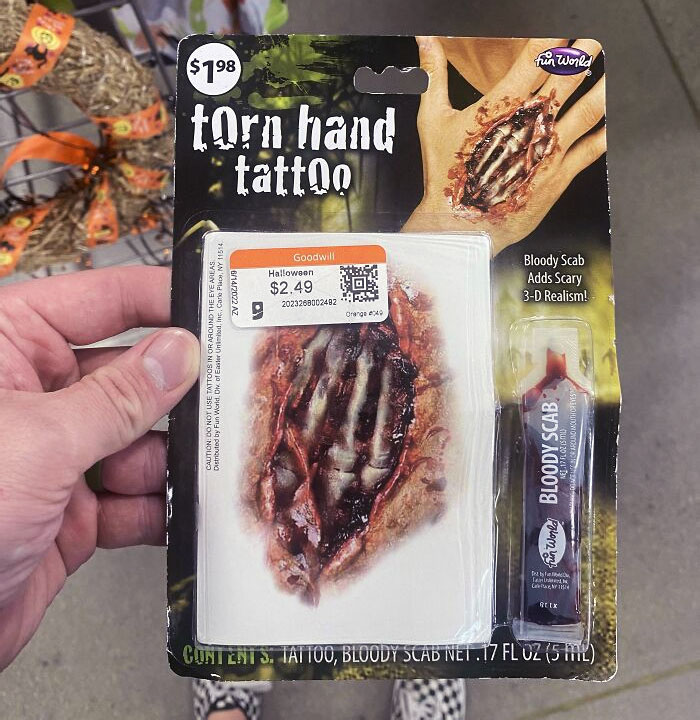 Goodwill Is Selling This Tattoo For More Than It Was Originally