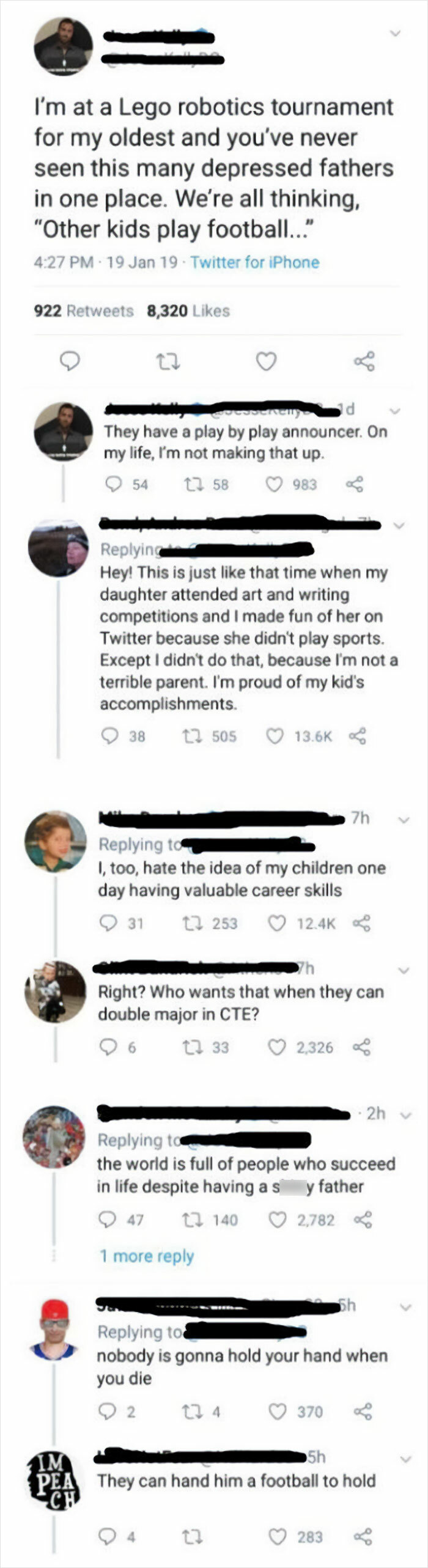 Parents That Make Fun Of The Hobbies Of His Kids Are Trash