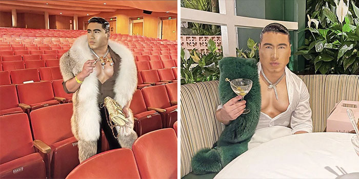 His Face Never Changes In Any Photo. It’s The Same Smooth Face Every Time. Found In The Wild